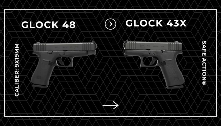 Glock 48 vs Glock 43x - Exploring Concealed Carry Choices