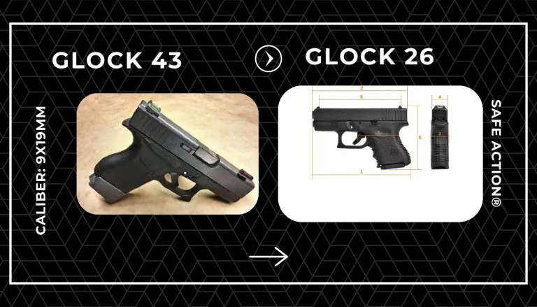 Glock 26 vs Glock 43 - A Comparison of Concealed Carry Options